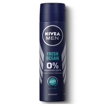 Nivea Men Fresh Ocean Дезодорант спрей против изпотяване х150 мл