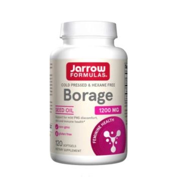 Borage Масло от Пореч, 1200 мг x120 софтгел капсули, Jarrow