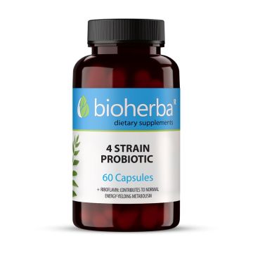 Пробиотик 4 щама х60 капсули Bioherba