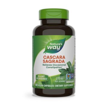Cascara Sagrada Зърнастец (кора) х100 капсули Nature’s Way
