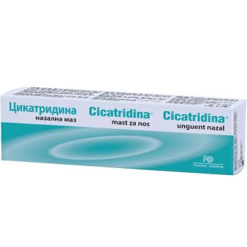 Cicatridina назална маз при суха и раздразнена носна лигавица х15 грама Naturpharma