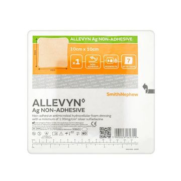 Allevyn Non-Adhesive Усъвършенствани неадхезивни превръзки от пяна 10 смx10 см x1 брой