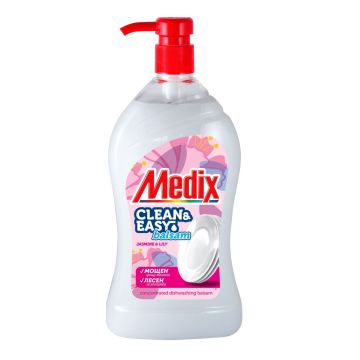 Medix Clean & Easy Концентриран гел за съдове - помпа Jasmine & Lily x800 мл
