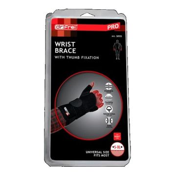 Dr. Frei Pro Ортеза за китка с фиксация на палец, за дясна ръка S8555