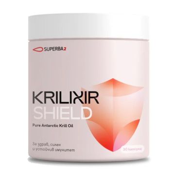 Shield Масло от антарктически крил за силен и устойчив имунитет х30 капсули Krilixir