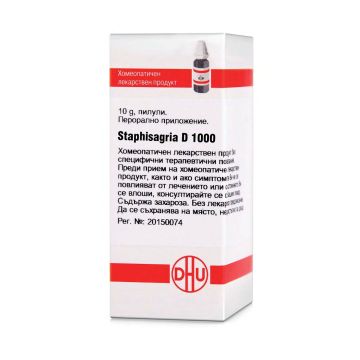 DHU Staphisagria D1000 Стафисагрия х10 грама