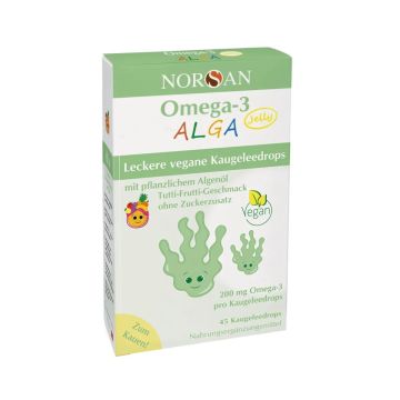 Омега-3 Алга х45 желирани дражета Norsan
