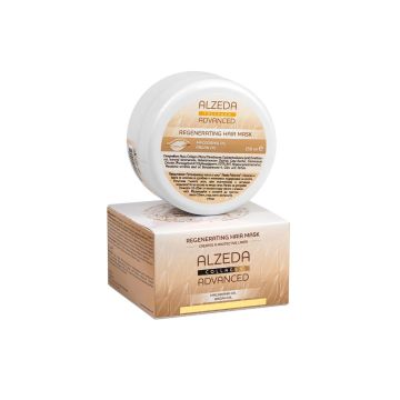 Alzeda Advanced Регенерираща маска за коса с колаген, масло от макадамия и арган х250 мл