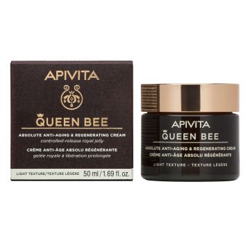 Apivita Queen Bee Регенериращ дневен крем за лице против стареене - лека текстура x50 мл