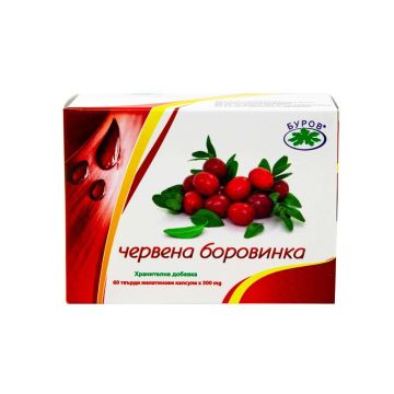 Червена боровинка х60 капсули Bouroff