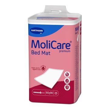 Hartmann MoliCare Абсорбиращи чаршафчета Размер 60/90 см х25 броя