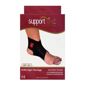 Ersamed Support Line Еластична глезенка с пристягаща лента, размер S х1 брой