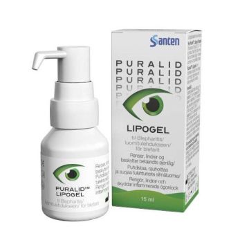 Puralid Lipogel при възпалени клепачи х15 мл Santen