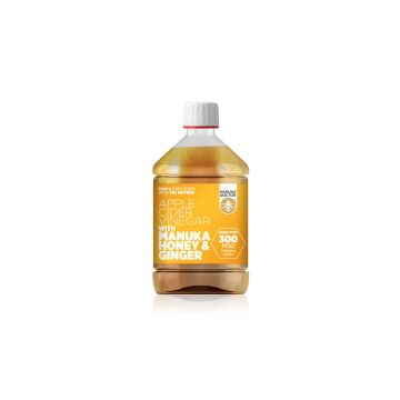Ябълков оцет с мед от манука и джинджифил х500 г Manuka Doctor