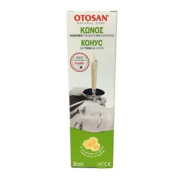 Конус за ушна хигиена с прополис х2 броя Otosan