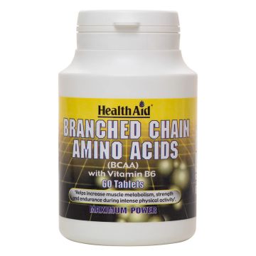 Аминокиселини с разклонена верига + витамин B6 х60 таблетки Health Aid