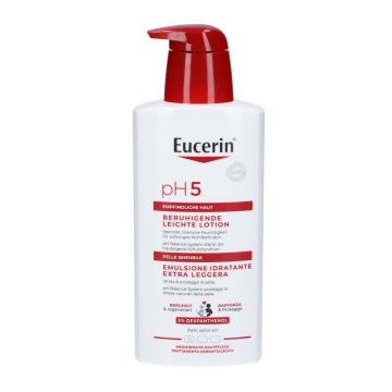 Eucerin pH5 Ултра лек лосион за тяло за нормална до суха и чувствителна кожа х400 мл