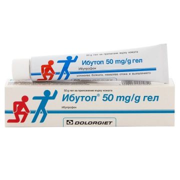 Ибутоп Гел при болки в ставите и мускулите х50 грама Naturprodukt