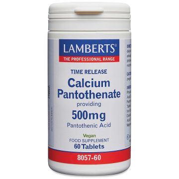 Калциев пантотенат 500 mg х60 таблетки Lamberts