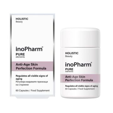 Inopharm Pure Elements Anti-Age За регулиране на видимите признаци на стареене на кожата х60 капсули