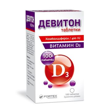 Девитон х100 таблетки Fortex