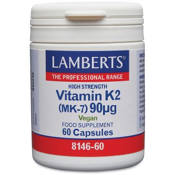 Витамин K2 (MK-7) 90 mcg х60 капсули Lamberts