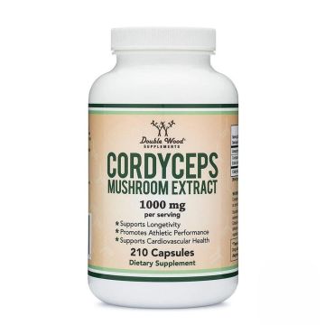 Кордицепс 1000 mg х210 капсули Double Wood