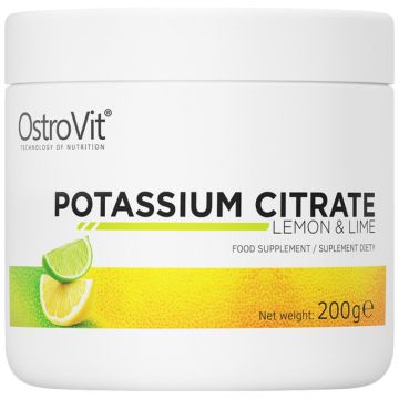 Калиев цитрат с вкус на лимон и лайм х200 г OstroVit