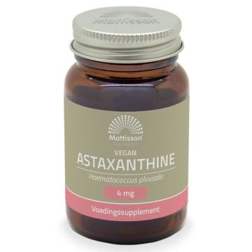 Астаксантин от водорасли, Мощен антиоксидант х60 капсули Mattisson Healthstyle