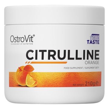 Citrulline Цитрулин Малат на прах, с аромат на портокал х210 г OstroVit