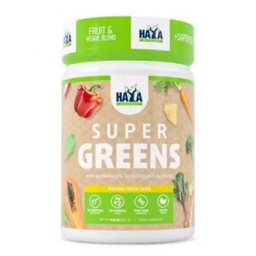 Super Greens Лимонов шейк х300 г Haya Labs