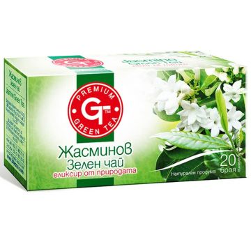 GT Жасминов Зелен чай х20 пакетчета