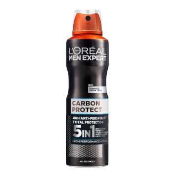 Loreal Paris Men Expert Carbon Protect Део спрей против изпотяване за мъже х150 мл
