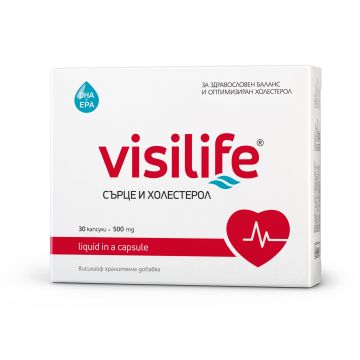Висилайф Сърце и холестерол х30 капсули Vitaslim Innove