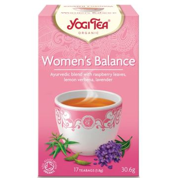 Yogi Tea Women's Balance Био Аюрведичен чай Женски за баланс x17 пакетчета