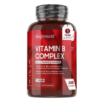 Витамин В-комплекс с витамин C х365 таблетки Weight World