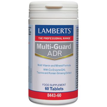 Мулти-Гард ADR Мултивитаминна и минерална формула с Q10 и таурин x60 таблетки Lamberts