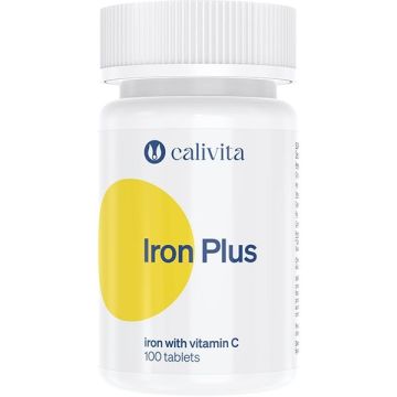 Iron Plus Желязо с витамин C х100 таблетки Calivita
