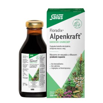 Floradix Alpenkraft Билков еликсир х250 мл
