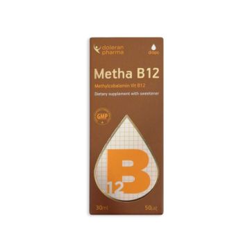 Metha B12 Метилкобаламин х30 мл Doleran Pharma