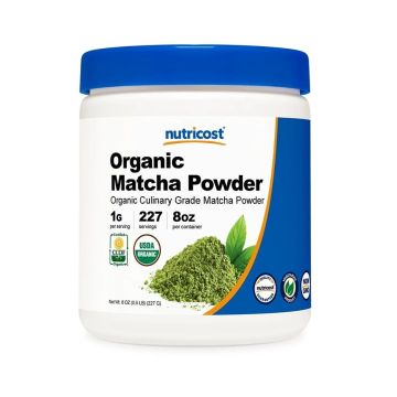 Матча (органик) на прах, Кулинарен клас x227 g Nutricost