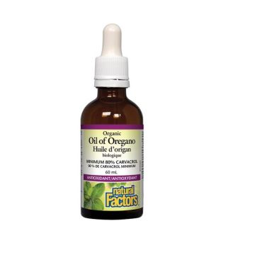 Масло от риган, органично х60 мл Natural Factors