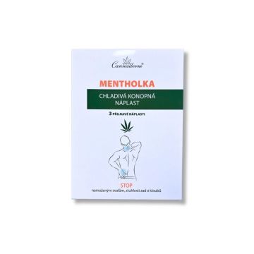 Cannaderm Mentholka Охлаждащ пластир х3 броя