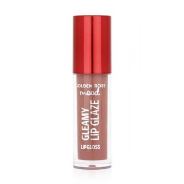 Golden Rose Mood Gleamy Lip Glaze Гланц за устни с интензивен блясък х4,7 грама, 201 Nude Kiss