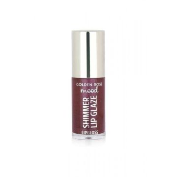 Golden Rose Mood Shimmer Lip Glaze Гланц за устни с блестящи частици х6 мл, 254 Berry Spark