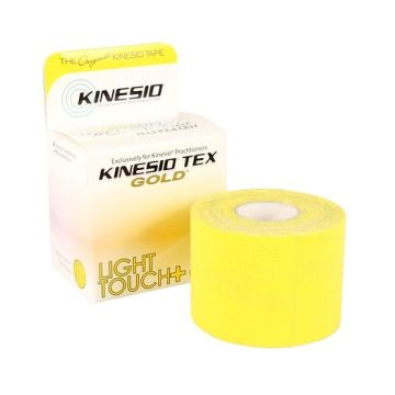 Kinesio Tex Gold Light Touch Кинезиотейп терапевтична лента 5 см x5 м, Yellow