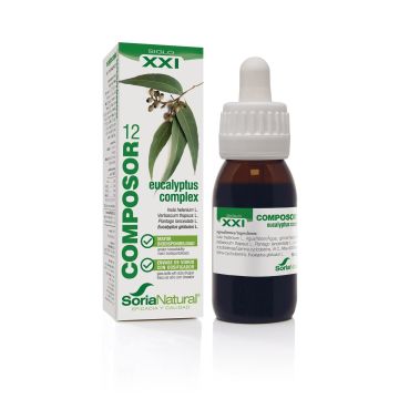 Composor 12 Евкалипт комплекс за горните дихателни пътища х50 мл Soria Natural
