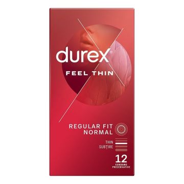 Durex Feel Thin Презервативи х12 броя