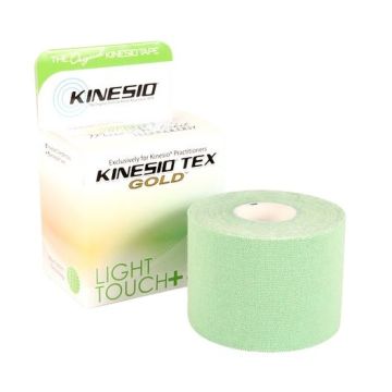 Kinesio Tex Gold Light Touch Кинезиотейп терапевтична лента 5 см x5 м, Green