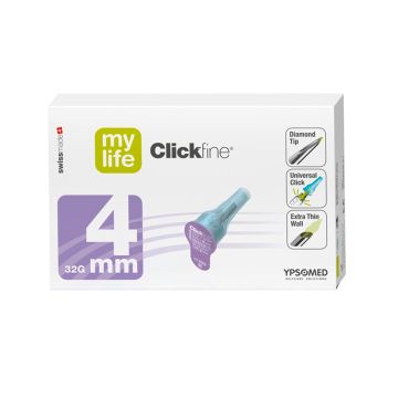 Clickfine Игла за инсулинова писалка 4мм х1 брой